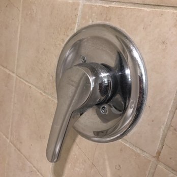 Otilia's Cleaning Service - Soap scum left in the shower, not polished - Home Cleaning Near Me