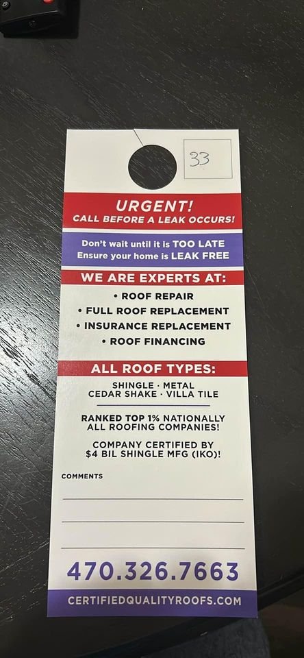 Slide of Quality Roofing