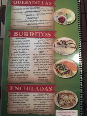Menu photo 3 Monte De Rey Winston Salem, NC