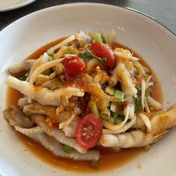 Lao Der - Chicken Feet Salad - Laotian Near Me - Stockton, California