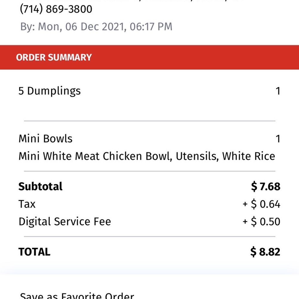 Curbside order. It shows on my app that the order was completed but they refused to bring it out to me.