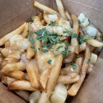 The Kroft - Classic Poutine fries, brown gravy with cheese curds. - Poutineries Near Me - Long Beach, California The Kroft - Classic Poutine fries, brown gravy with cheese curds. - Poutineries Near Me - Long Beach, California