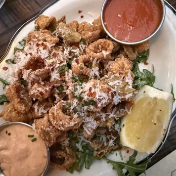 Sugar Restaurant & Bar - Frito misto - Spanish Near Me - Columbus, Ohio Sugar Restaurant & Bar - Frito misto - Spanish Near Me - Columbus, Ohio
