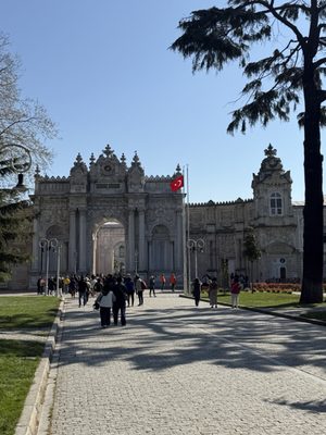 Dolmabahçe Palace by null