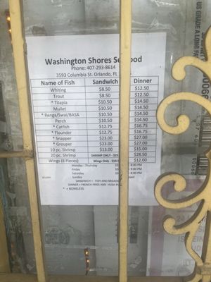 Washington Shores Fish Market by null