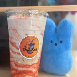 The Daily Spot - Strawberry Cheesecake protein smoothie