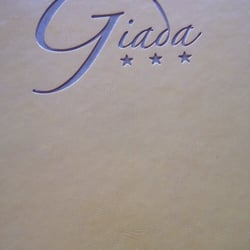 Ristorante Giada - Menu cover