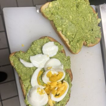 Linda's Coffee House - Avocado toast with egg so delicious - Donuts Near Me - Lake Forest, California