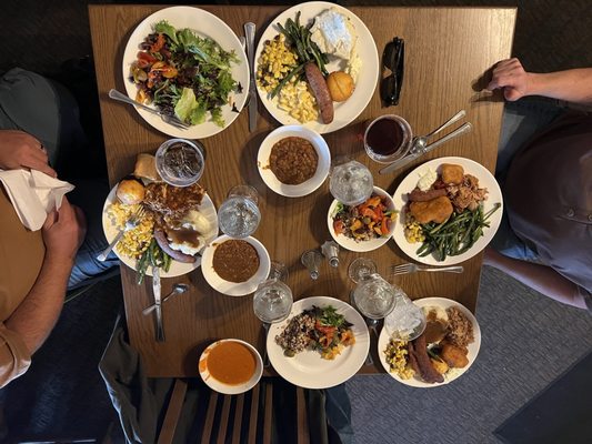 Old Faithful Inn Dining Room by null