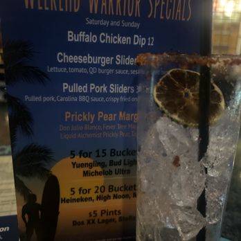 Quarterdeck Restaurants - The new prickly pear margarita - American Near Me - Plantation, Florida Quarterdeck Restaurants - The new prickly pear margarita - American Near Me - Plantation, Florida