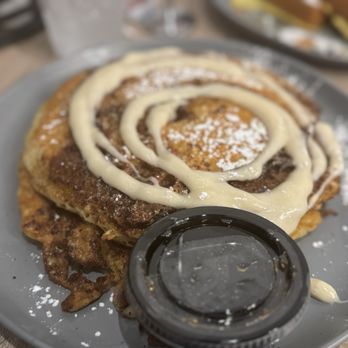 Valley Bistro - Cinnamon Roll Pancakes - Breakfast & Brunch Near Me - Enola, Pennsylvania Valley Bistro - Cinnamon Roll Pancakes - Breakfast & Brunch Near Me - Enola, Pennsylvania