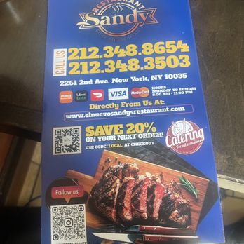 Sandy Restaurant - Spanish Near Me - New York, New York Sandy Restaurant - Spanish Near Me - New York, New York