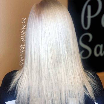 Bifrost Beauty - White blonde hair with Kerathearpy straightening treatment. - Hair Salons Near Me - Vancouver, Washington Bifrost Beauty - White blonde hair with Kerathearpy straightening treatment. - Hair Salons Near Me - Vancouver, Washington