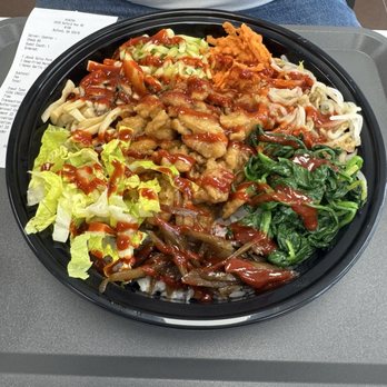 BIBIRA - Honey Garlic Bibimbap bowl - Korean Near Me - Buford, Georgia