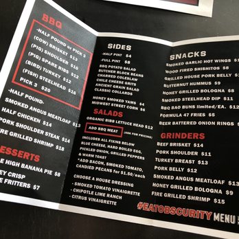 Obscurity Brewing - Menu for reference! - Breweries Near Me - Elburn, Illinois Obscurity Brewing - Menu for reference! - Breweries Near Me - Elburn, Illinois