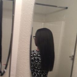 Straight trim across