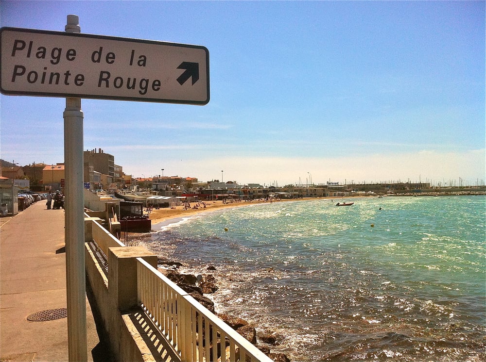 Plage de la Pointe Rouge