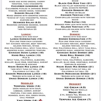 Studio Sushi - Menu September 2022 (3/5) - Sushi Bars Near Me - Studio City, California Studio Sushi - Menu September 2022 (3/5) - Sushi Bars Near Me - Studio City, California