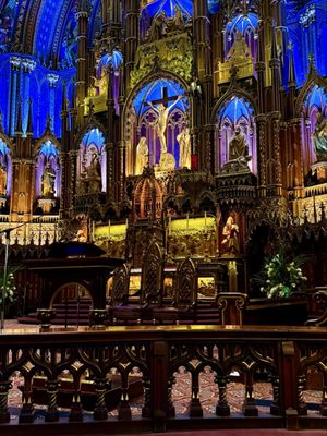 Notre-Dame Basilica of Montreal by null