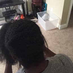 My huge braids!!!