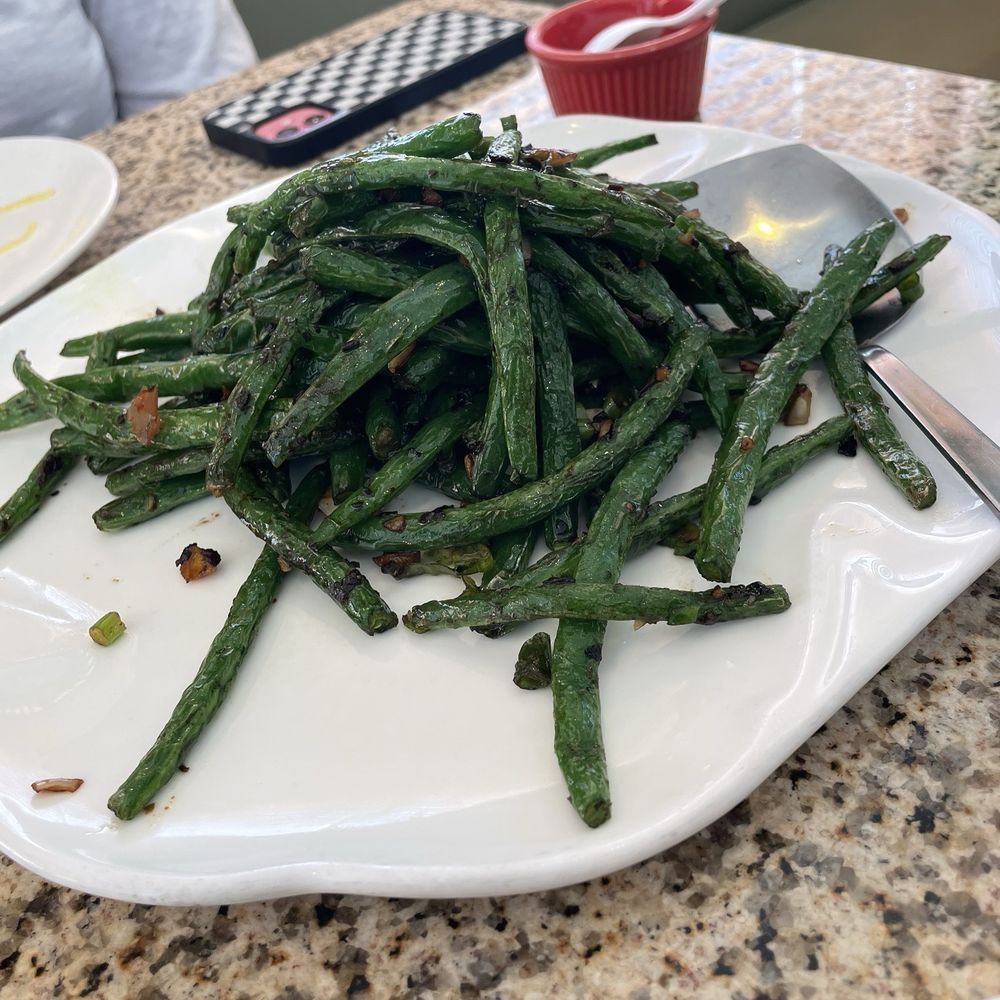 Green Tea Restaurant - Stir Fried String Beans - Seafood Near Me - Stony Brook, New York