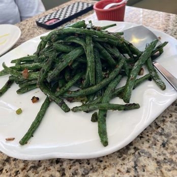 Green Tea Restaurant - Stir Fried String Beans - Seafood Near Me - Stony Brook, New York