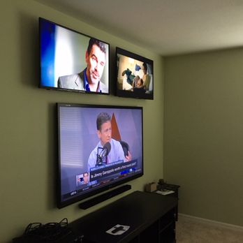 Precise Audio - Nice setup with 3 displays. No wires ever! - Home Automation Near Me - Daytona Beach, Florida