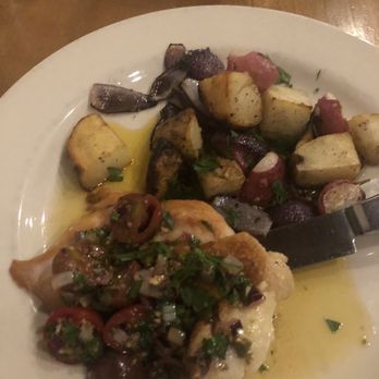 Elevation Bistro & Catering - Airline chicken with roasted root vegetables - New American Near Me - Mentone, Alabama