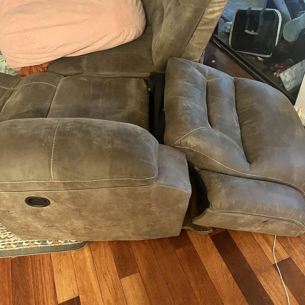Backrest gave out suddenly Backrest gave out suddenly