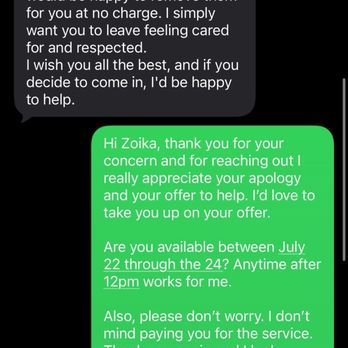 Renton Hair Extensions - Conversation with Zoika concerning hair extension removal service - Hair Extensions Near Me - Renton, Washington