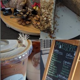 Love the LAUSD coffee cake,horchata latte, mazapan latte Love the LAUSD coffee cake,horchata latte, mazapan latte