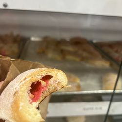 Check out the Ellotes pastries. We get all the flavor but without all the crumbs. The frosting is in the middle!