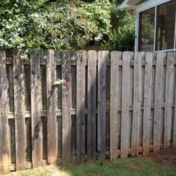 Southern Pride Stain - 20 YEAR OLD FENCE PARTIALLY CLEANED