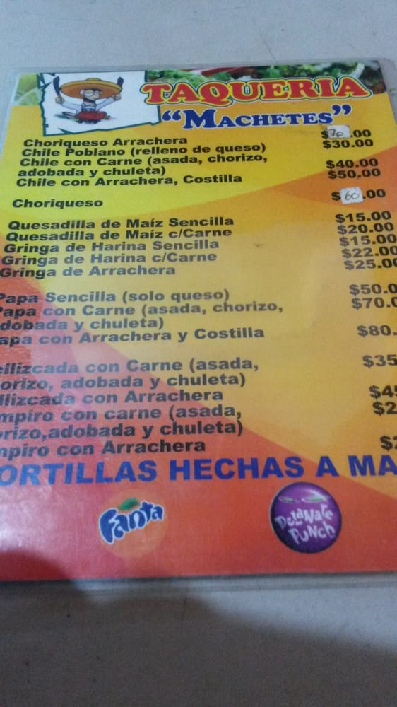 Taquería Machetes