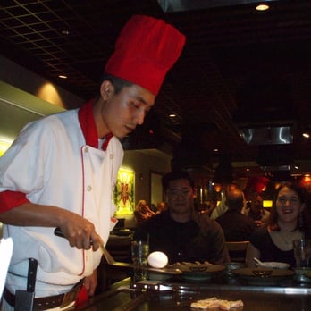 Benihana - Our Cook, Felipe and me in the background - Sushi Bars Near Me - Irving, Texas Benihana - Our Cook, Felipe and me in the background - Sushi Bars Near Me - Irving, Texas