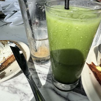 Martha's - Strawberry Matcha - American Near Me - Hermosa Beach, California