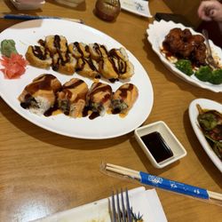 China Panda - Special rolls and General Tso.