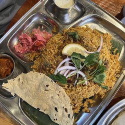 Vimala's Curryblossom Cafe - Lamb Biryanis