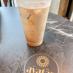 Iced Vanilla Latte