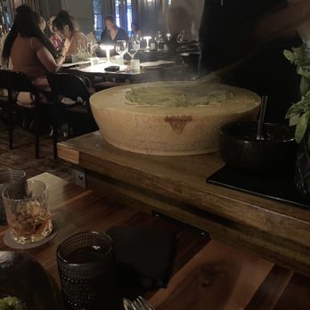 Timpano Hyde Park - Parm To Table Experience - Bucatini al Pesto - Italian Near Me - Tampa, Florida Timpano Hyde Park - Parm To Table Experience - Bucatini al Pesto - Italian Near Me - Tampa, Florida