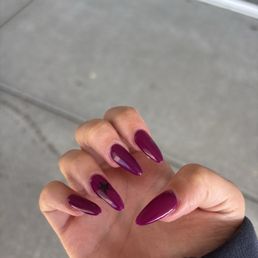 acrylics with design acrylics with design