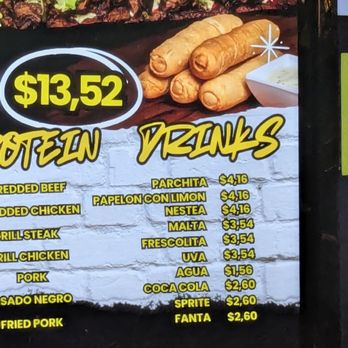Caracas Sabroso - Drink menu - Venezuelan Near Me - Indianapolis, Indiana Caracas Sabroso - Drink menu - Venezuelan Near Me - Indianapolis, Indiana