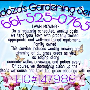 Mendoza's Gardening Service - Spring - Lawn Services Near Me - Bakersfield, California Mendoza's Gardening Service - Spring - Lawn Services Near Me - Bakersfield, California