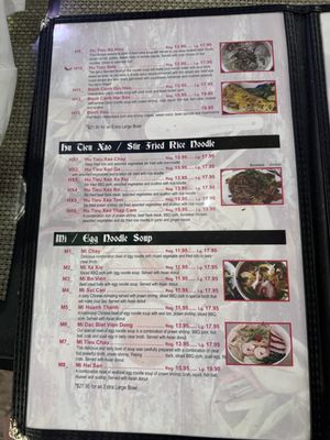 Menu photo 3 Saigon City Restaurant Albuquerque, NM