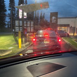 Drive thru line Drive thru line