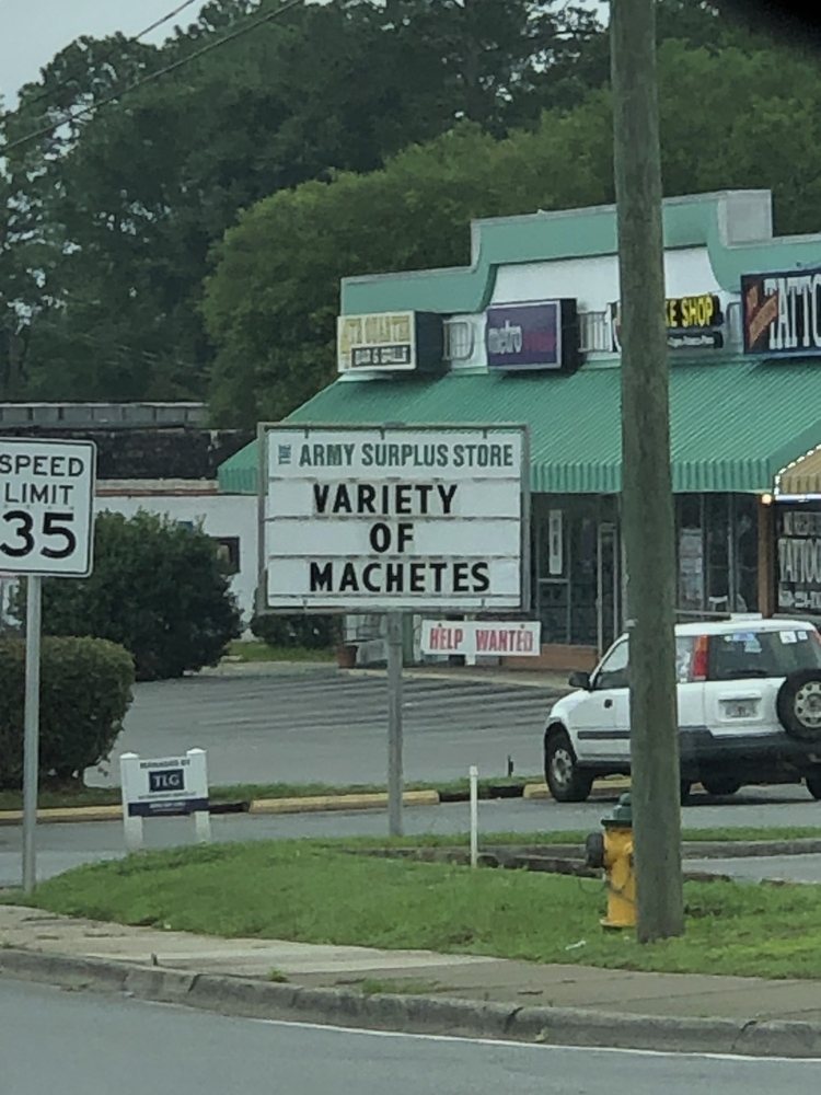 ARMY SURPLUS STORE Updated September 2024 28 Photos 2005 N Monroe St, Tallahassee, Florida