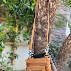Roma Leather - 3097XL CROSS BODY/BELT POUCH