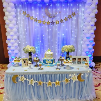 Sakoon Restaurant - First birthday party decor in Diamond Hall by Dina's Sweet Creations Events & Parties - Indian Near Me - Fremont, California Sakoon Restaurant - First birthday party decor in Diamond Hall by Dina's Sweet Creations Events & Parties - Indian Near Me - Fremont, California