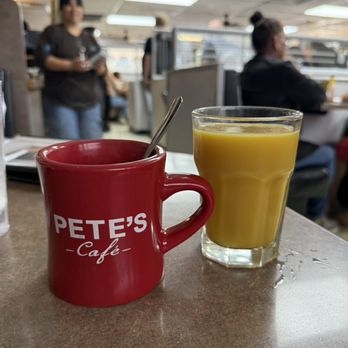Pete's Cafe - Coffee and orange juice - Southern Near Me - Farmers Branch, Texas Pete's Cafe - Coffee and orange juice - Southern Near Me - Farmers Branch, Texas