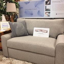 Stonington's Fabulous Furniture - Kayden twin sleeper chair and a half from American Leather.